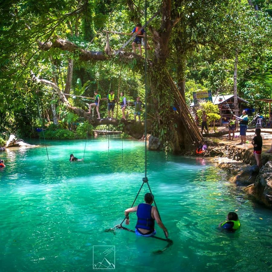 Sd View Hotel Vang Vieng Exteriér fotografie