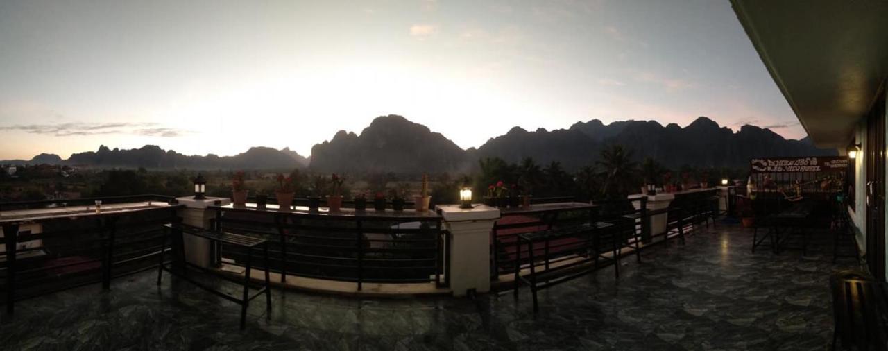 Sd View Hotel Vang Vieng Exteriér fotografie