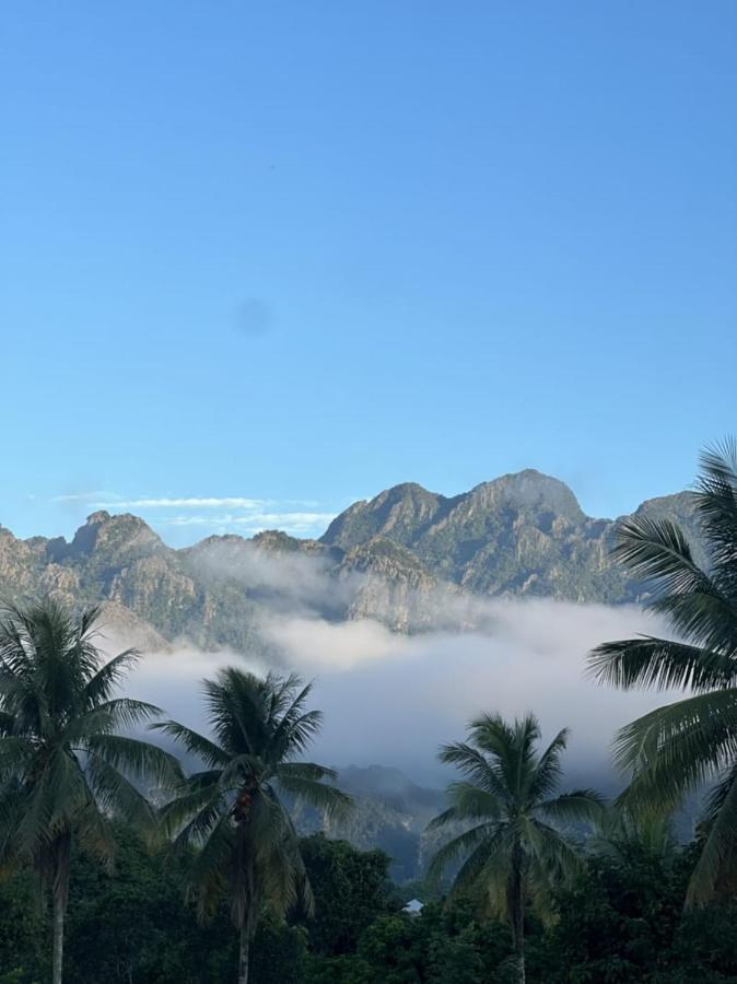 Sd View Hotel Vang Vieng Exteriér fotografie